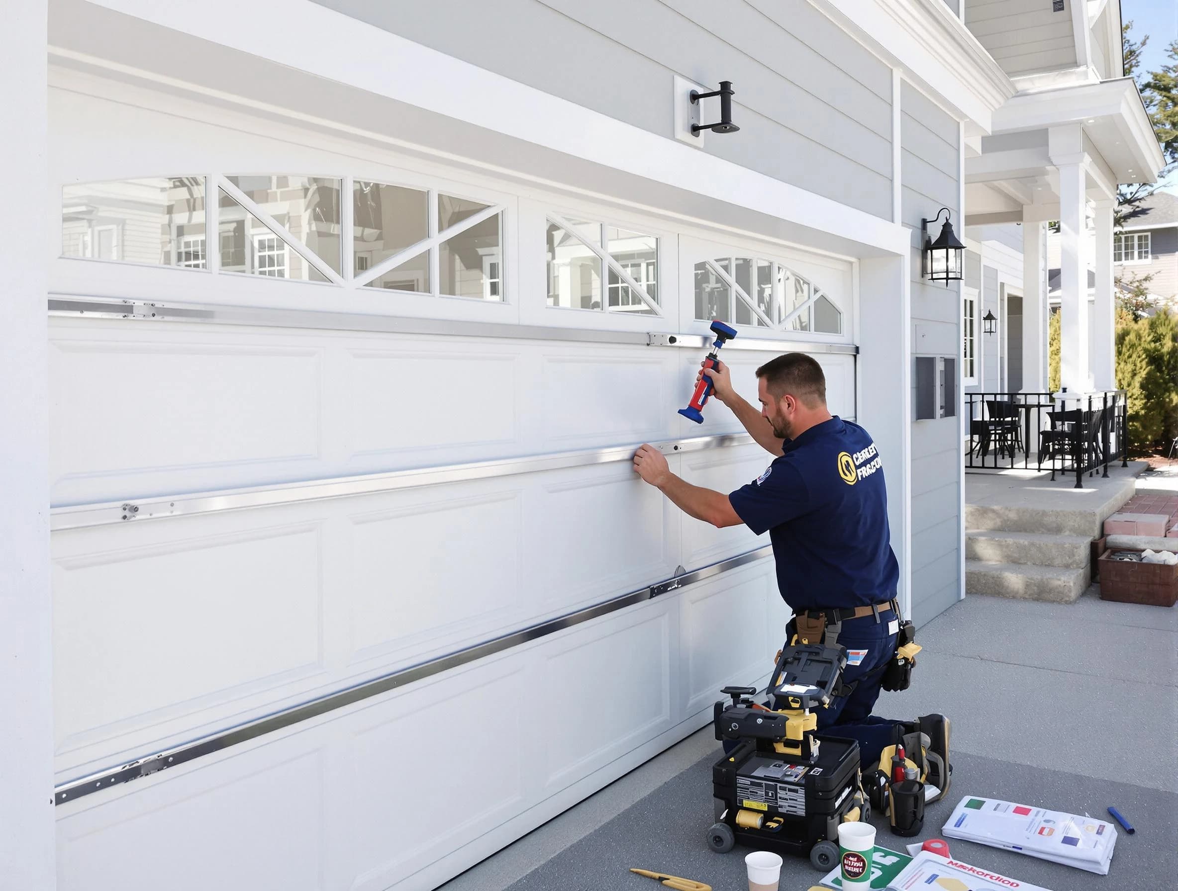 Professional garage door installation by Acworth Garage Door Repair in Acworth