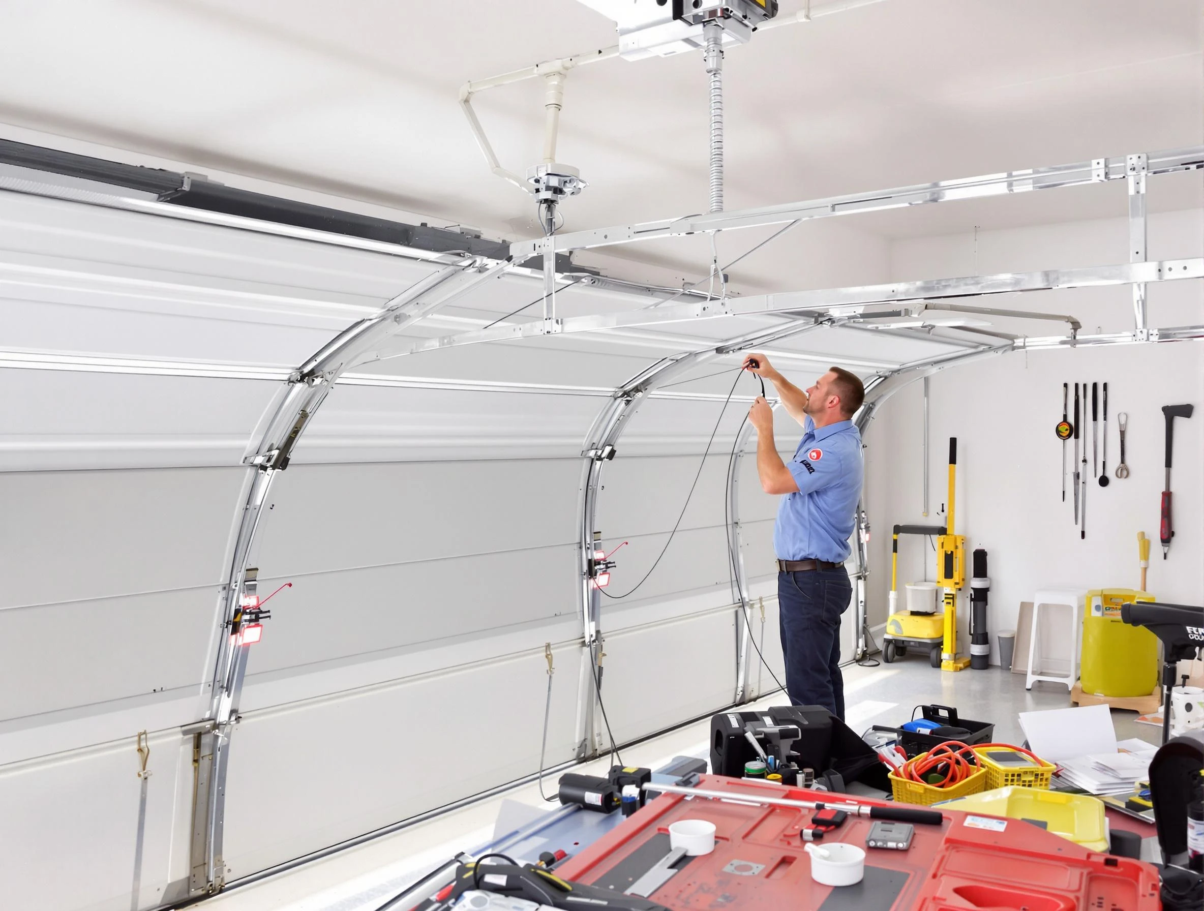 Garage door cable repair service by Acworth Garage Door Repair in Acworth