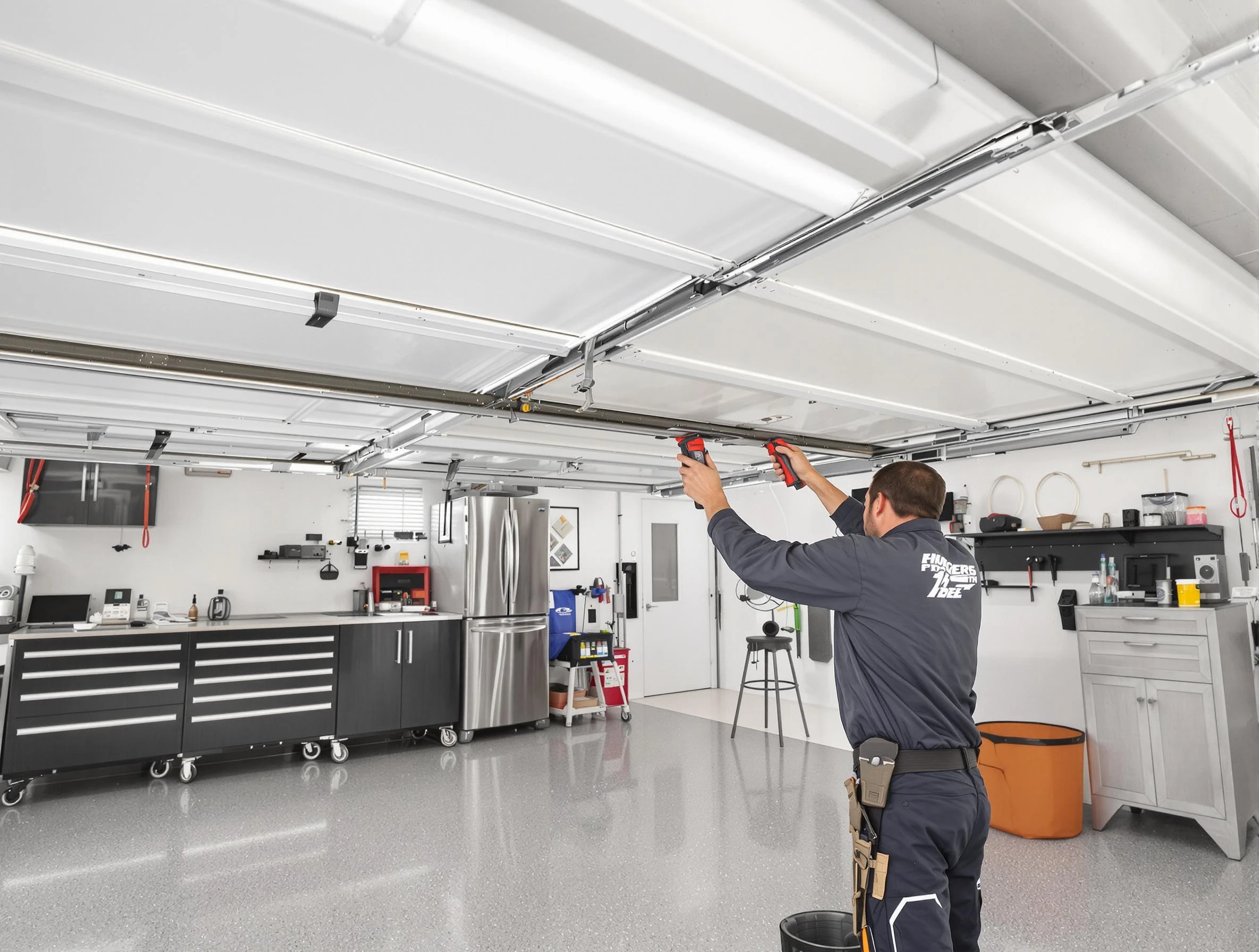 Overhead garage door repair service by Acworth Garage Door Repair in Acworth